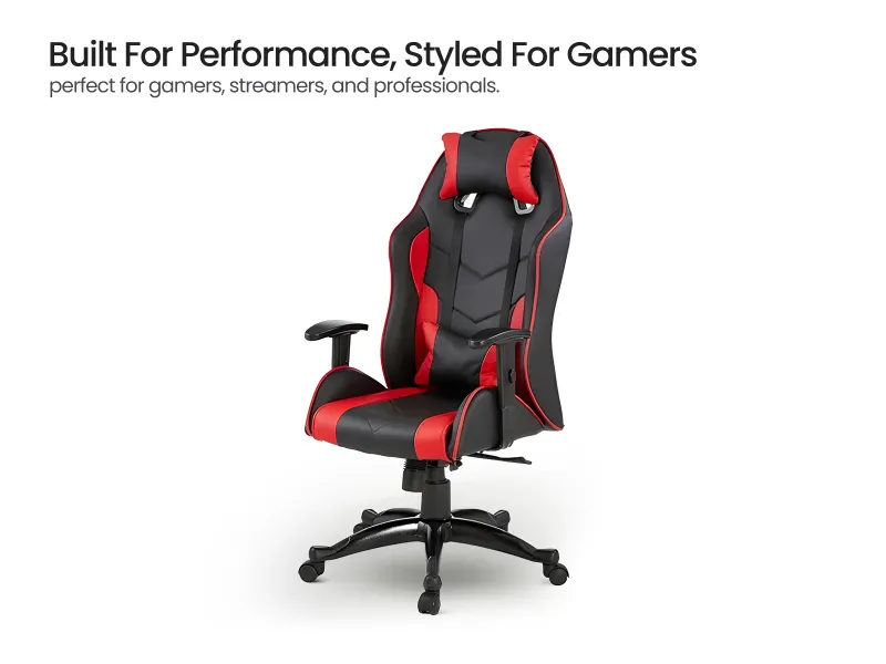Hugo Gaming Study Combo With Bookshelf And Single Door Fridge